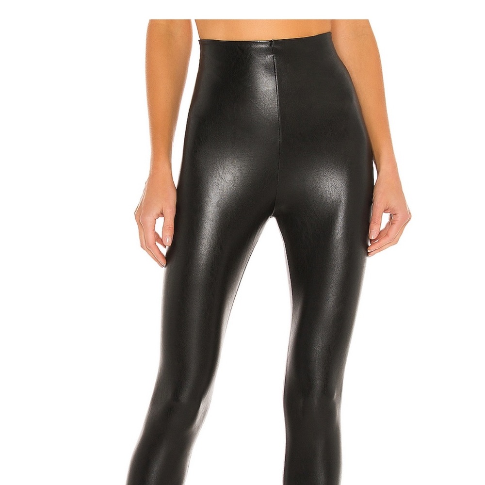 Commando faux leather leggings, size Small